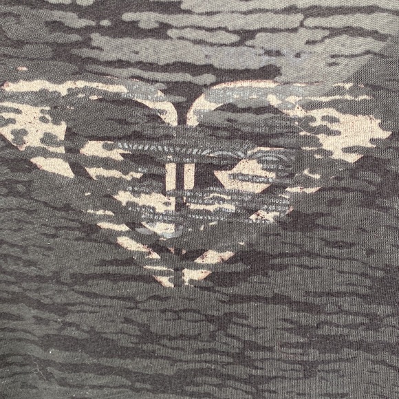 Roxy Semi-Sheer Wearable Art Tee Size Small - Picture 6 of 7